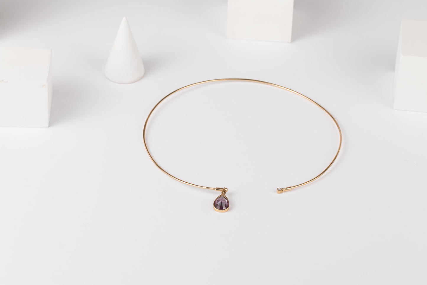 Amethyst Elegance choker