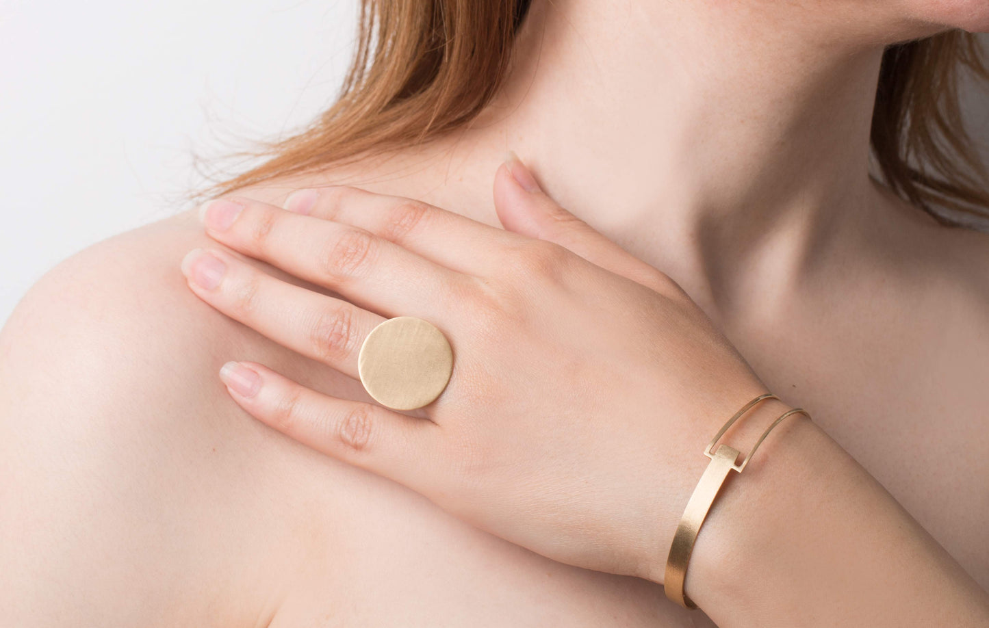 Golden Geometry bracelet