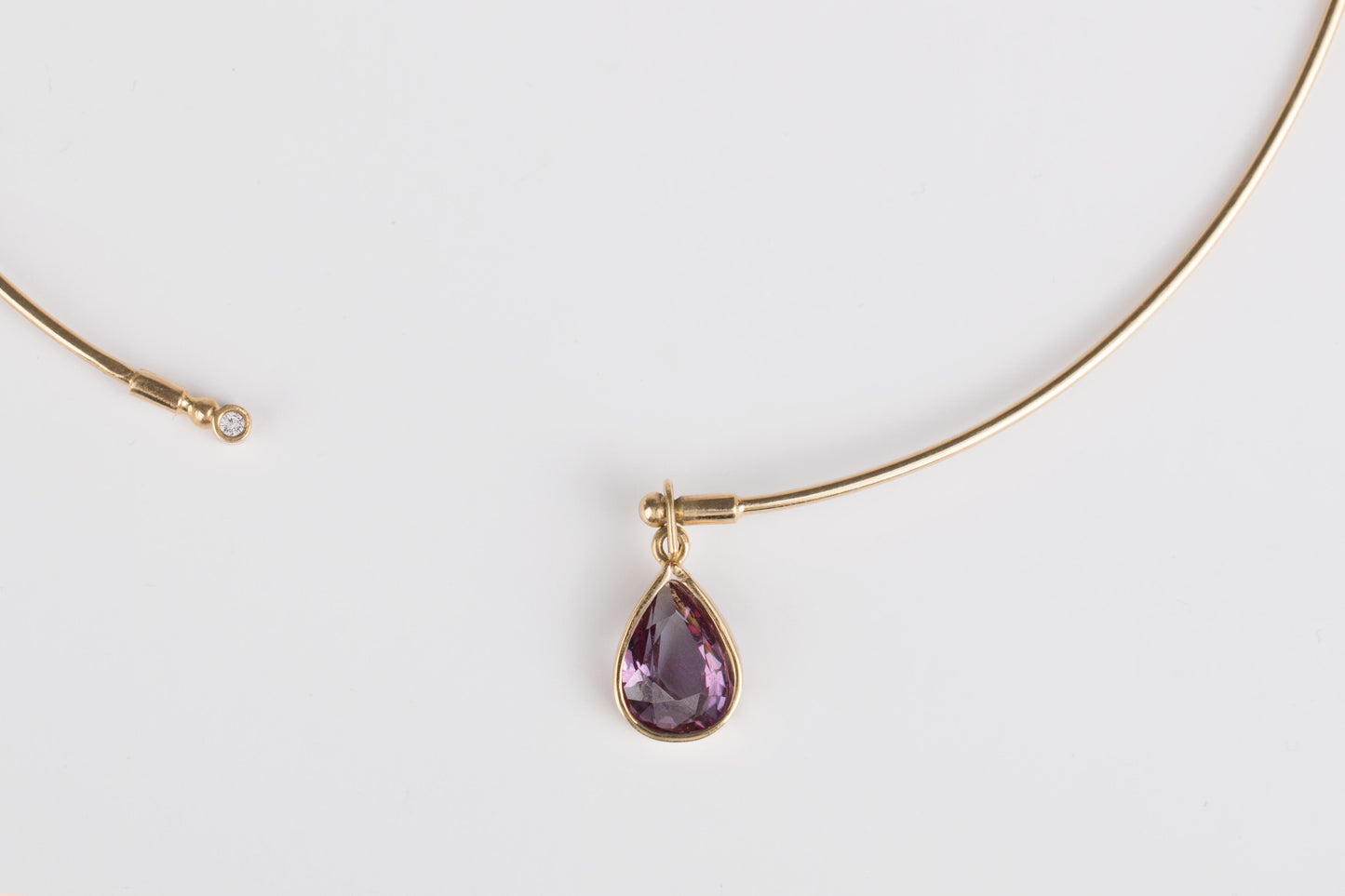 Amethyst Elegance choker