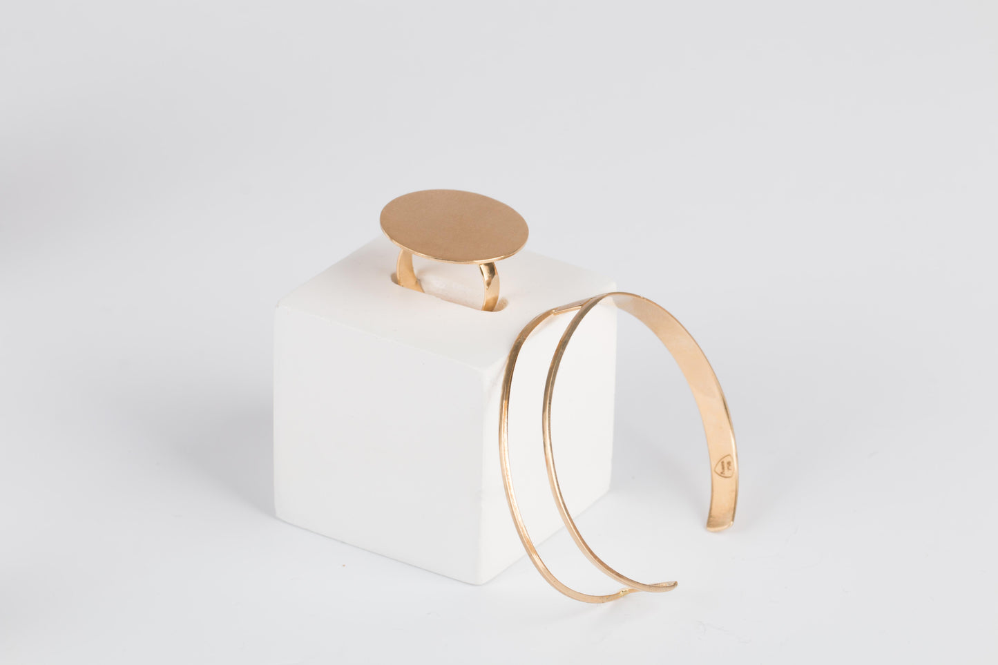 Golden Geometry bracelet