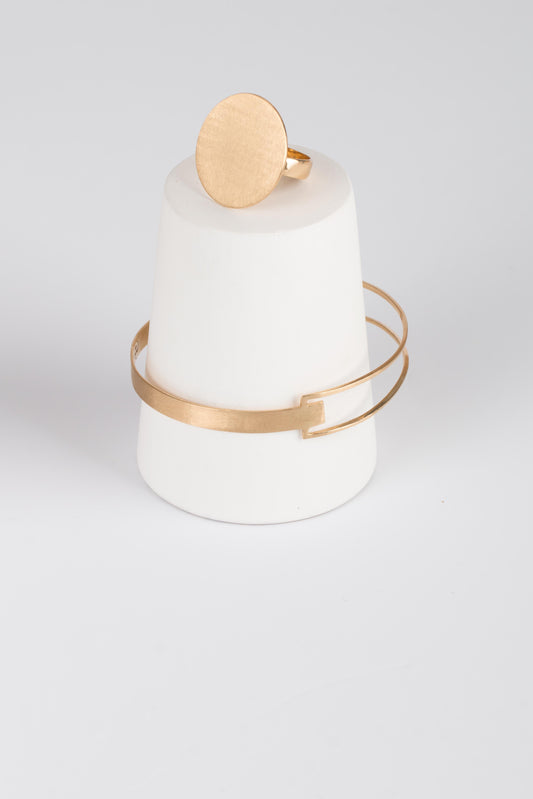 Golden Geometry bracelet